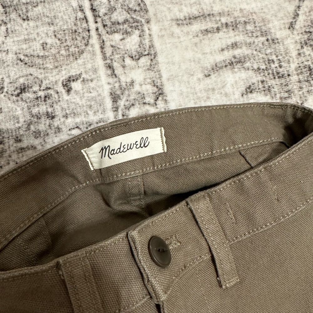 Madewell emmet wide crop pants